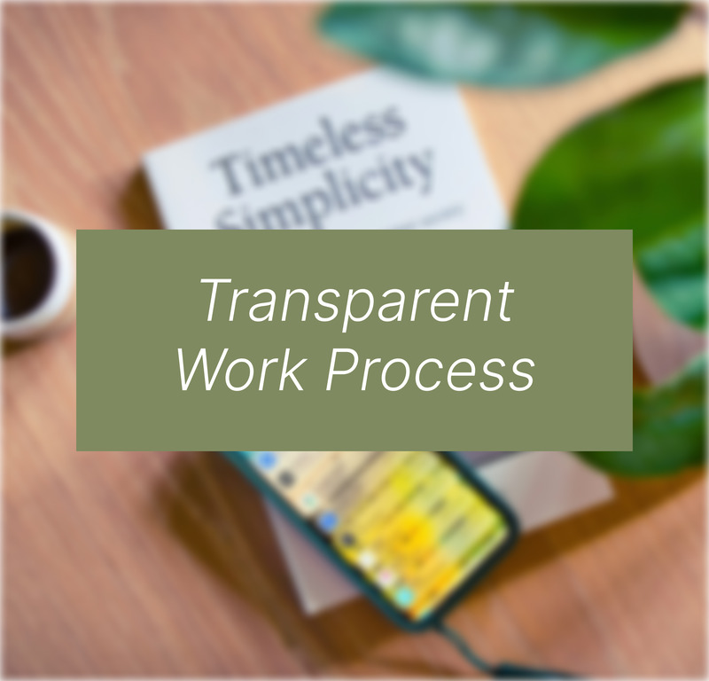 Transparent work process